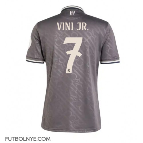 Camiseta Real Madrid Vinicius Junior #7 Tercera Equipación 2024-25 manga corta